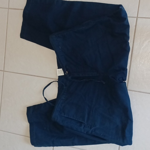 Columbia Blue Utility Hiking Wide Leg Capris, Size Medium - Picture 1 of 8